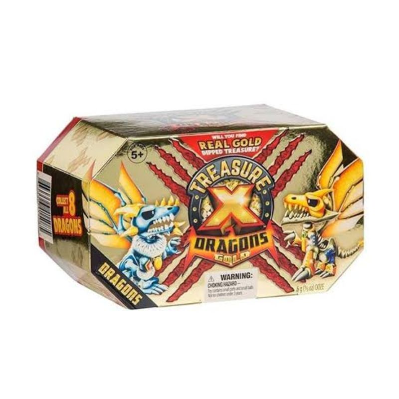 ori original treasure X dragons gold Quest dragon real kings king hunter hunters surprise pack capsul deluxe mainan anak cowok cewek laki perempuan arkeologi arkeolog dig mystery box kotak misteri hadiah kado ultah gift toy toys boy girl boys