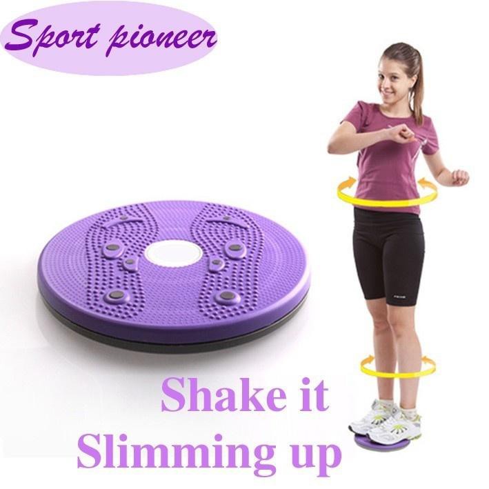 Jogging Body Plate Magnetic Trimmer Waist Twisting Alat Olahraga Pelangsing Tubuh - DR88