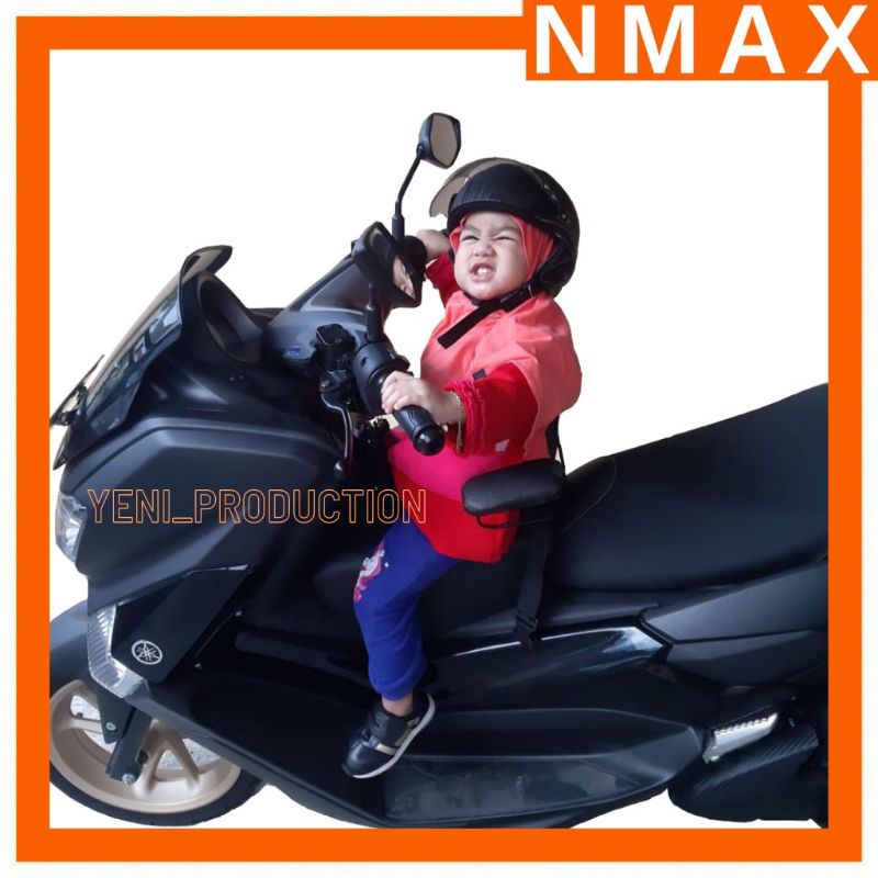 Kursi Jok Boncengan Anak All New NMAX 2020 2021 2022  Dilengkapi Sandaran Plus