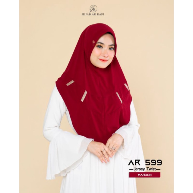 ARRAFI 599//HIJAB DAILY TERBARU 2022//HIJAB LEBARAN TERBARU