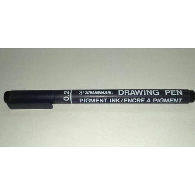 

Pendrawing- Big Sale Drawing Pen Snowman 700 Size Pen - 0,2 (Black) Terjamin -Drawing-Pen.