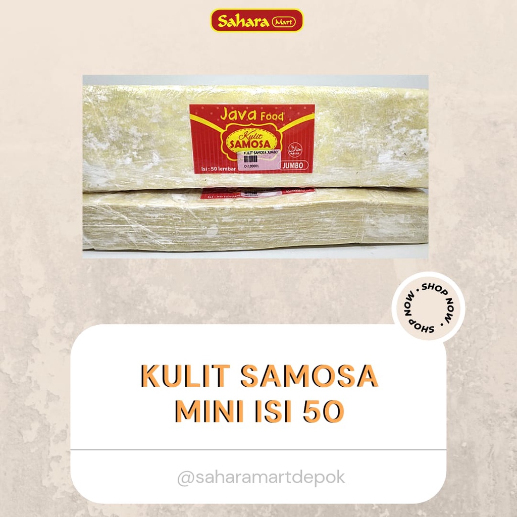 

KULIT SAMOSA MINI ISI 50