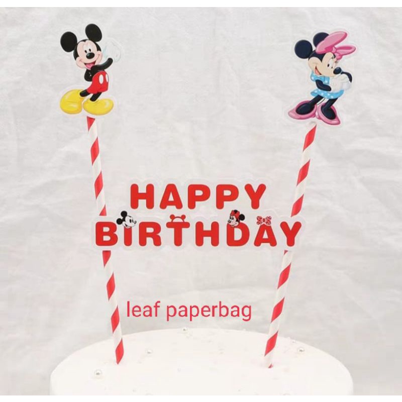 cake topper dekorasi kue ulang tahun birthday cake decoration hiasan ulang tahun pesta laki laki ana