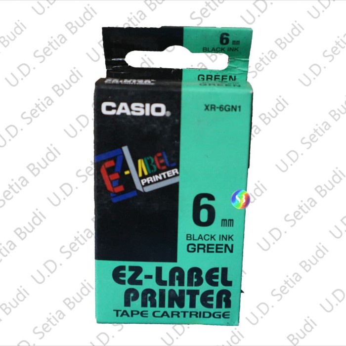 

(TERLARIS) CASIO EZ-Label printer 6mm - Putih