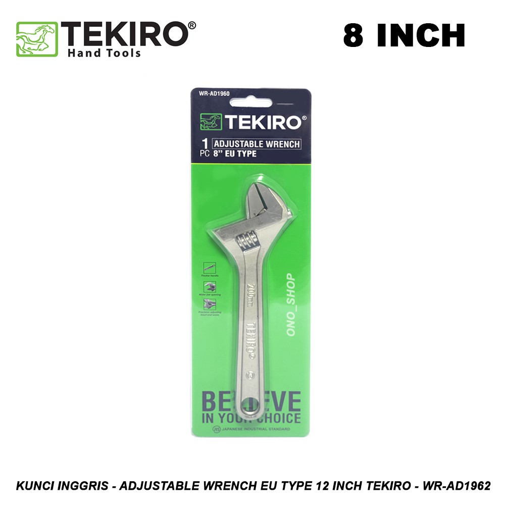 Kunci Inggris Tekiro 8 Inch 200 mm