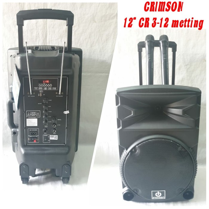 crimson CR 3-12 speaker portable