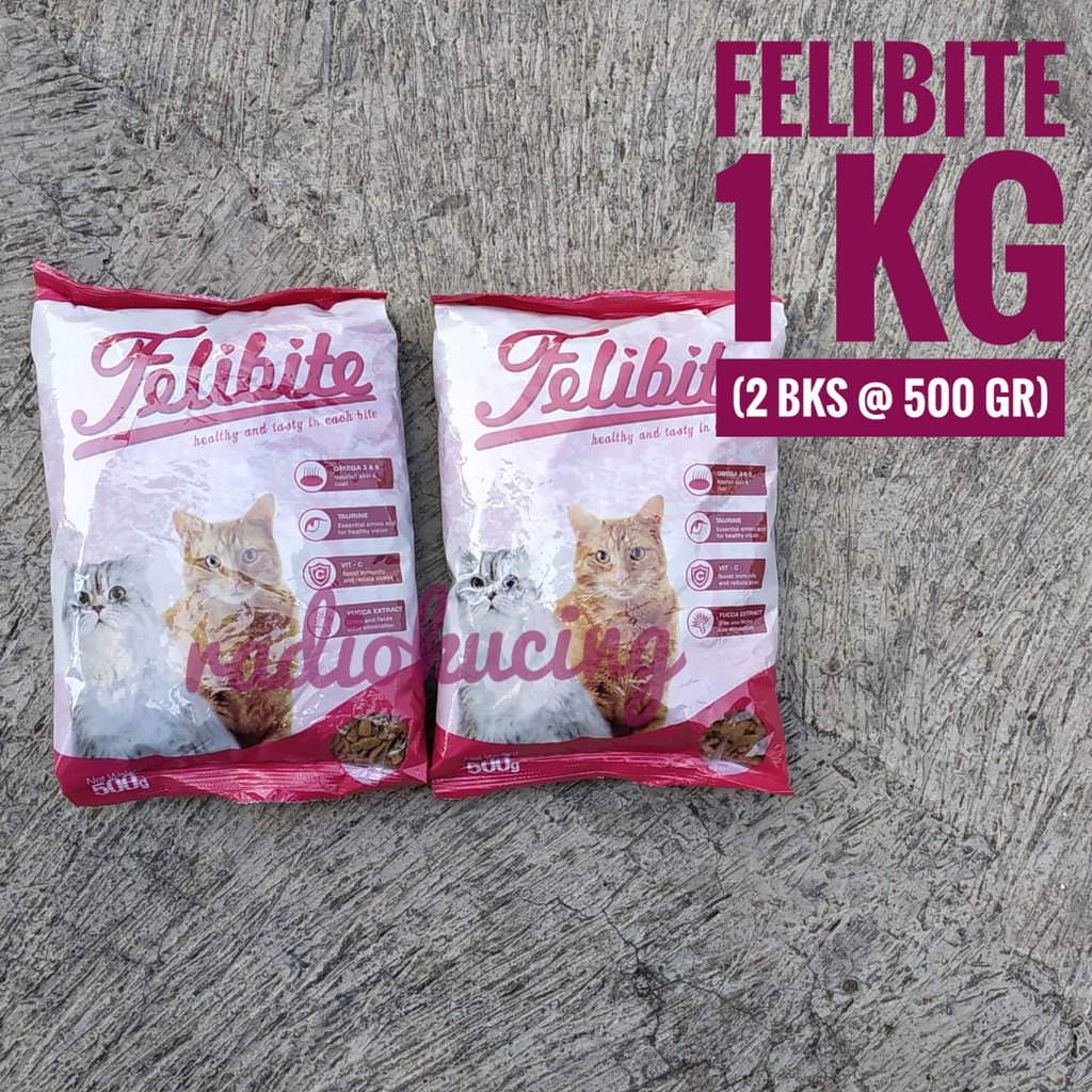 Cat Food Makanan Kucing Felibite Per Kilo Repack Shopee Indonesia