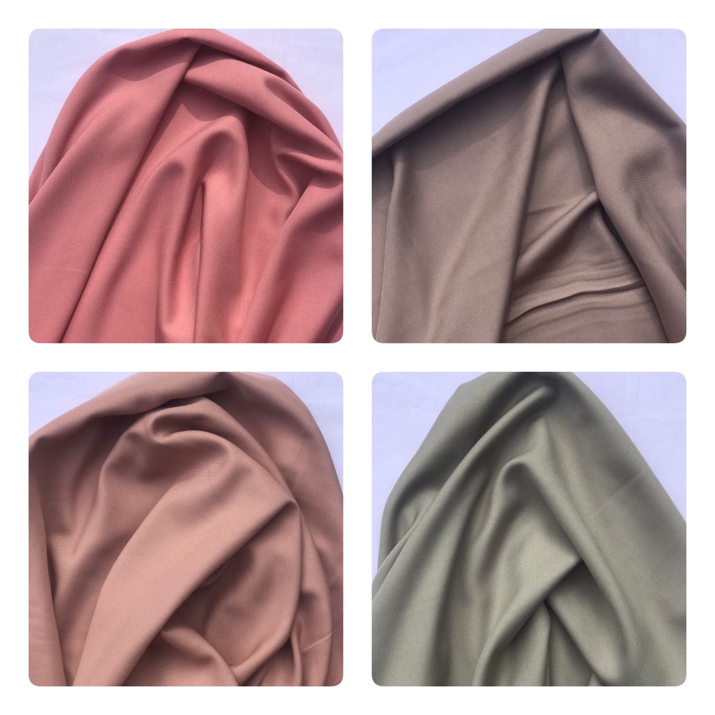 KAIN POLOS SHAKILA PREMIUM GRADE A LEBAR 1,5 METER