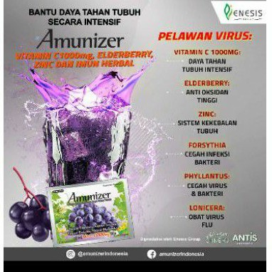 

Amunizer KEMASAN 4,5 gram sachet