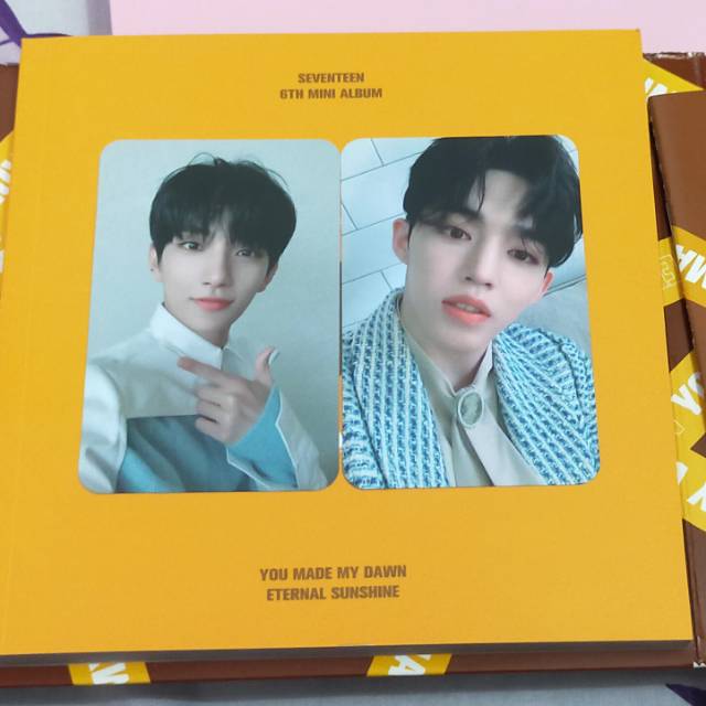 SEVENTEEN SCOUPS JOSHUA CHOI SEUNGCHEOL HONG JISOO PHOTOCARD YMMDAWN ETERNAL SUN VER.