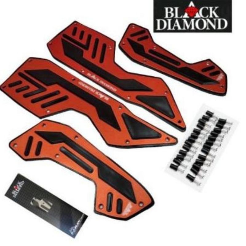 [ black diamond ] bordesh nmax new 2020 bordes injakan nmax new black diamond