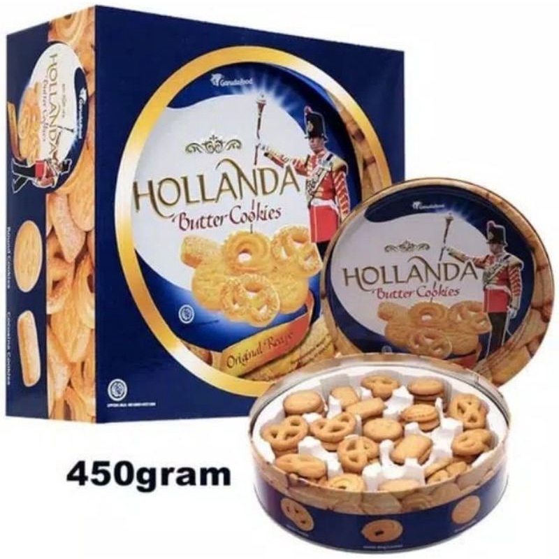 

Hollanda butter cookies 450gr