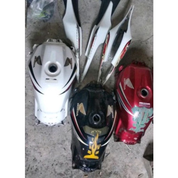 tanki 2nd ori cb150r old k15 merah I putih I hitam