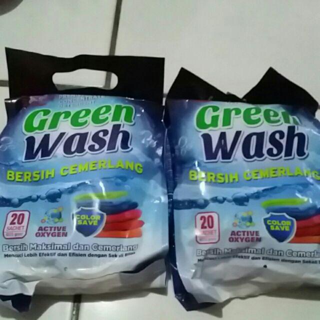Green Wash Hpai / Deterjen Ajaib Bersih Cemerlang