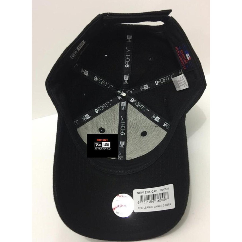 PROMO TOPI NEW ERA ORIGINAL CHICAGO SOX WHITE BLACK WHITE SALE