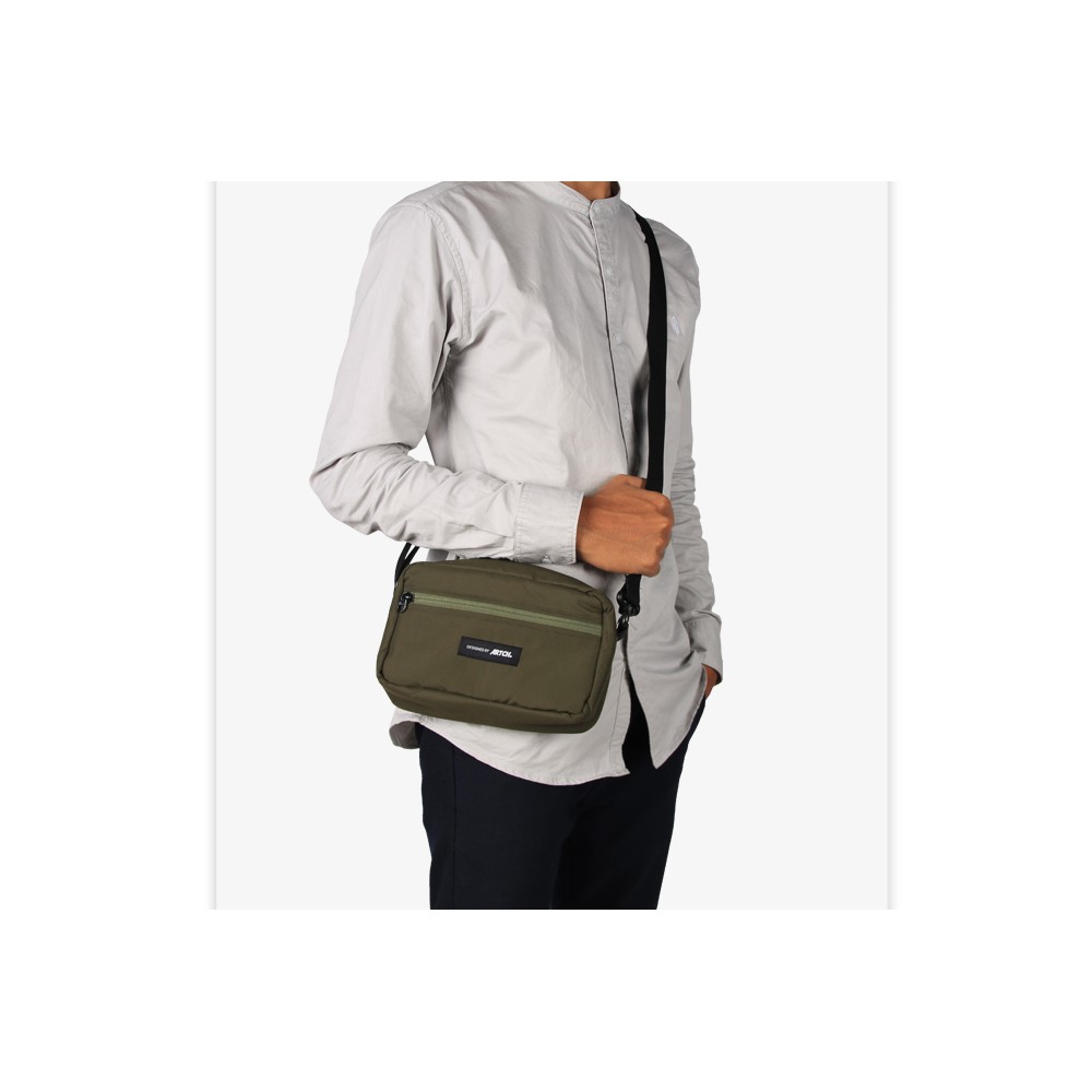 [ Apana -hijau army ]  Hand Bag Mix tas vape bag slingbag tas selempang ARTCH BEKASI