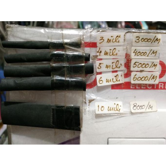 

Isolasi Bakar 10mili /Meter ratele992 Kualitas Baik