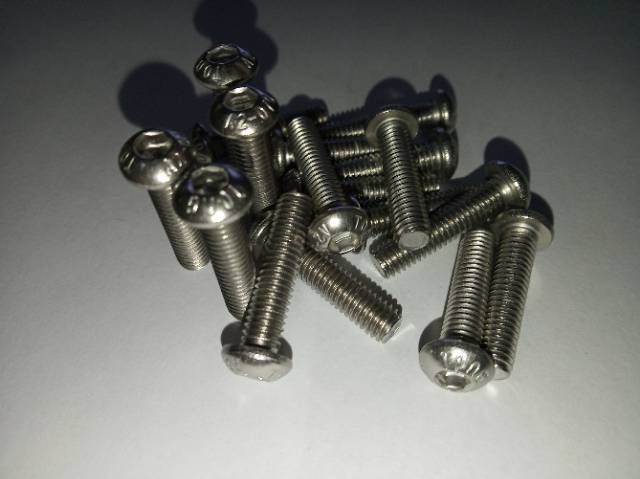 Button L M6 X 25 (2,5cm)stainless 304