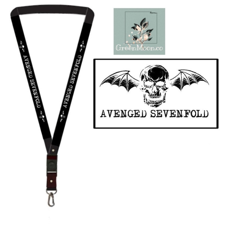 

lanyard AVENGED SEVENFOLD gantungan kunci band band Heavy metal / tali lanyard gantungan leher id card name tag kartu nama / pods