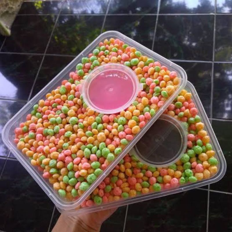 nyam nyam rice krispy kemasan tepak 500ml termurah