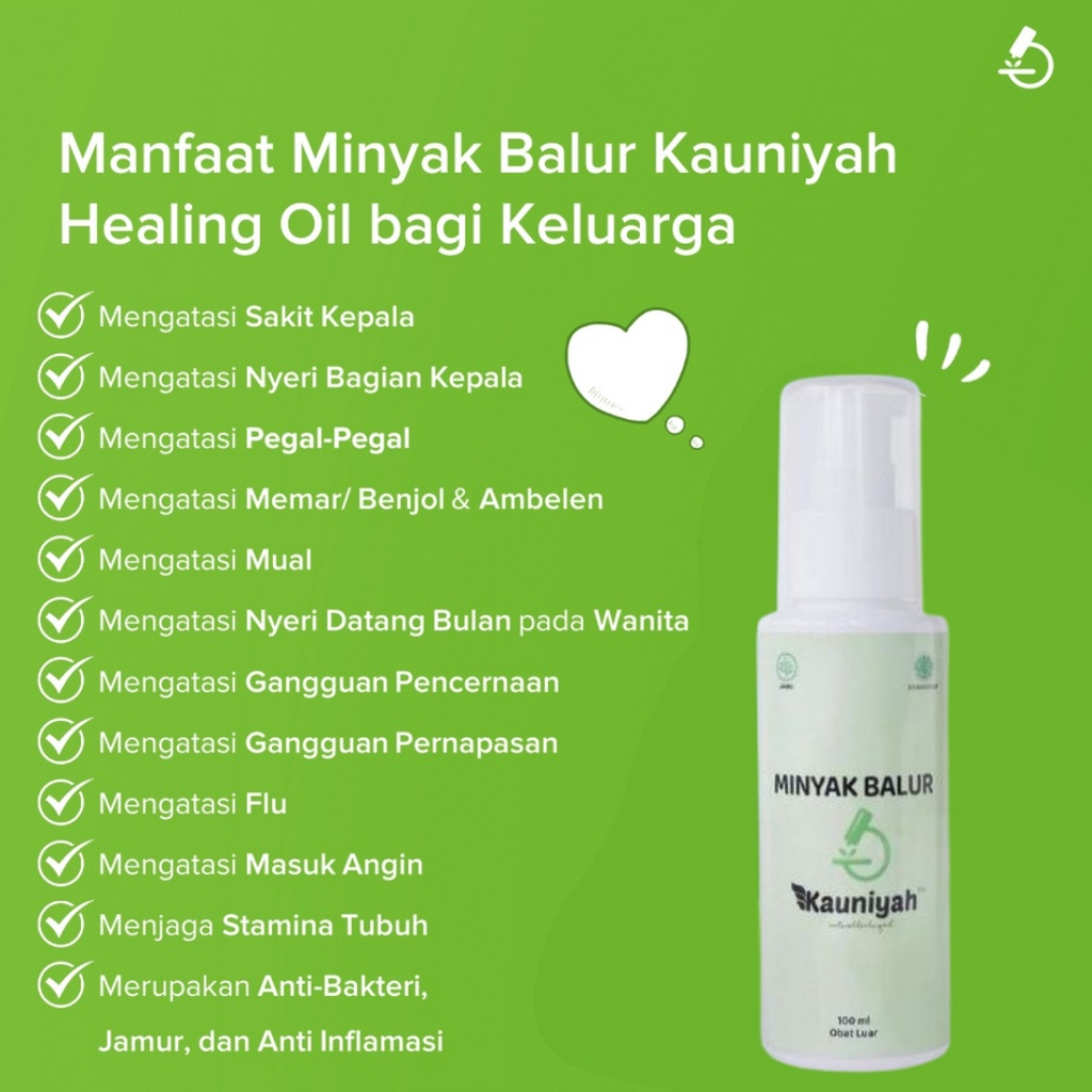 [ FREE GIFT ] KAUNIYAH OIL by Ummu Balqis Minyak Balur Original BPOM