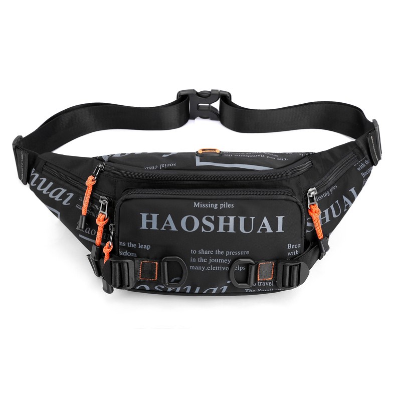 Tas Selempang Pria Waistbag Pria Waterproof / Waist Bag Pria / Tas Pinggang Pria Anti Air - 695