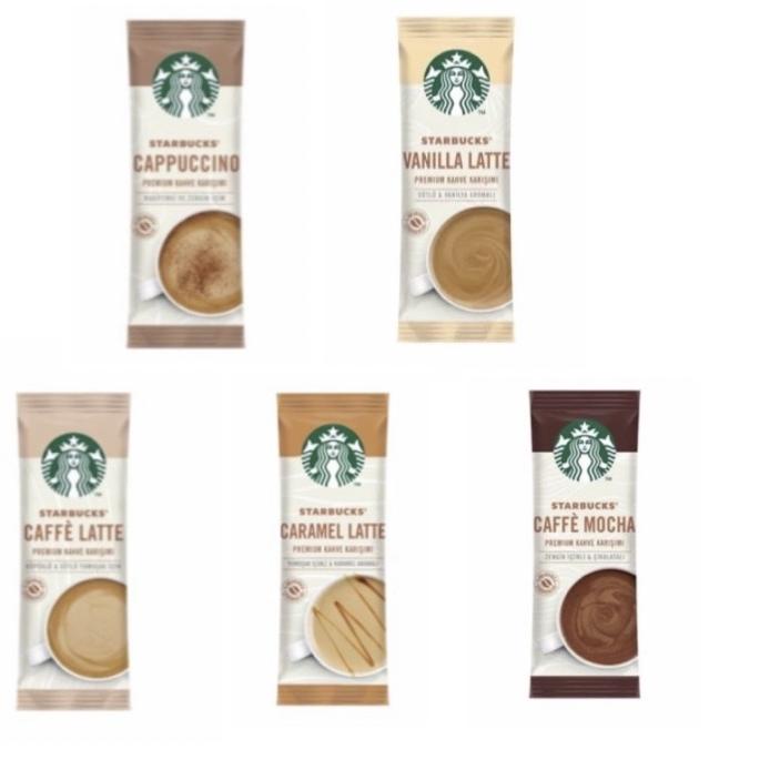 

❤[PROMO MURAH!!!]❤ Starbucks sachet Turki - Kopi Starbucks sachet Turkey - Caramel - Cappucino - Caffe Latte - Vanilla harga bersaing