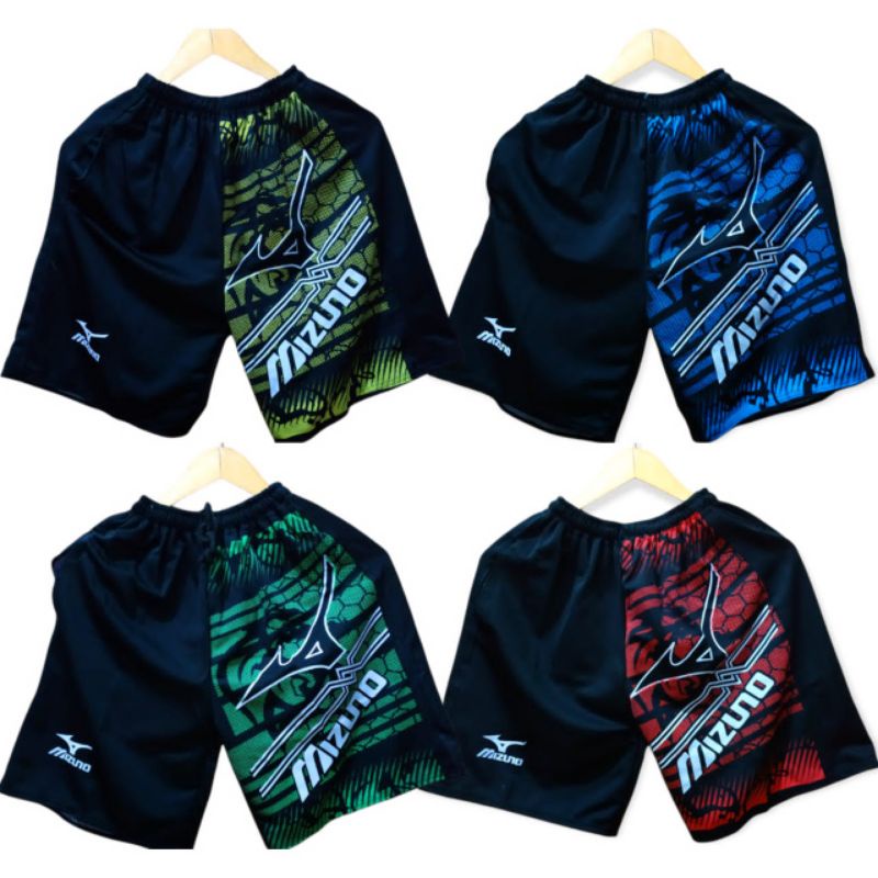 Celana kolor pria celana boxer voli mizuno olahraga santai harian kolor kekinian kolor olahraga clan