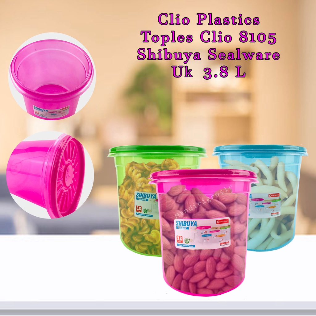 Clio Plastics / Toples Clio / Shibuya Sealware / 3.8 L / 8105