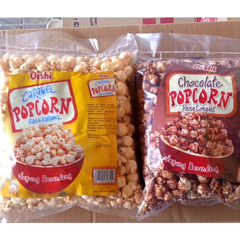 

OISHI POPCRON CARAMEL & OISHI POPCRON CHOCOLATE