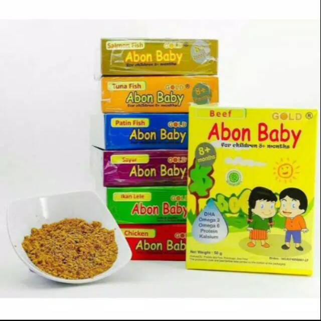 

FREE PACKING KARDUS, Abon bayi Gold (My Baby) Tanpa / NON MSG Jaminan ORI