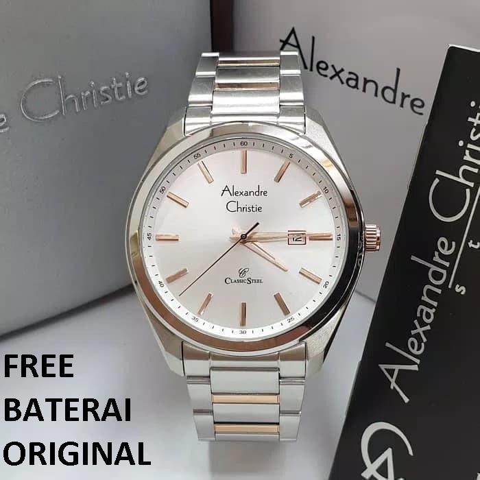 JAM TANGAN PRIA ALEXANDRE CHRISTIE AC 8591 ORIGINAL GARANSI RESMI 1 TAHUN