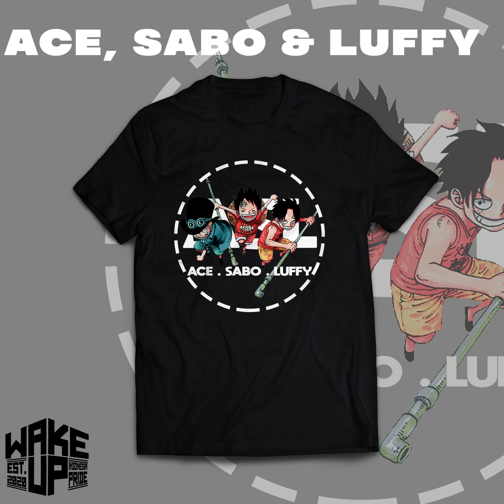 Kaos Anime One Piece ASL Kid