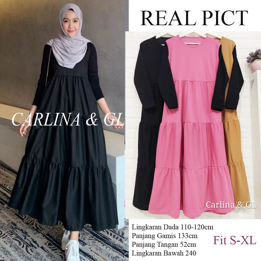 SAKURA DRESS GAMIS CARLINA