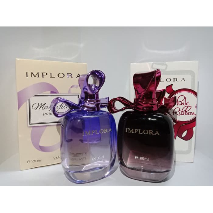 PARFUM IMPLORA MAGNIFICENT &amp; PINK RIBBON 100ML Implora Pita