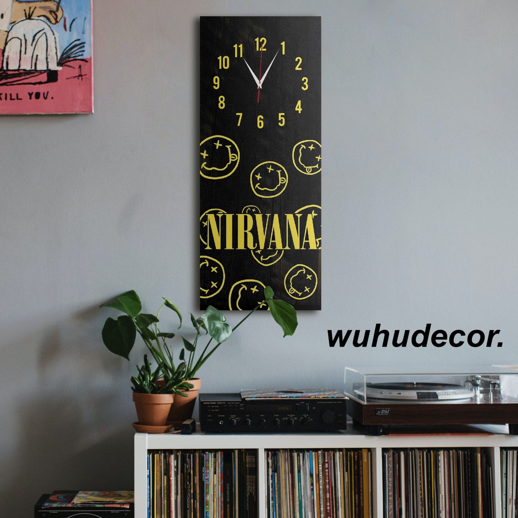 Jam Dinding Nirvana Inspiration