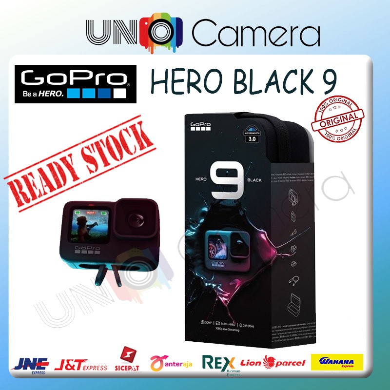 GoPro Hero 9 BLACK Action Camera / GoPro Hero9 Kamera Aksi