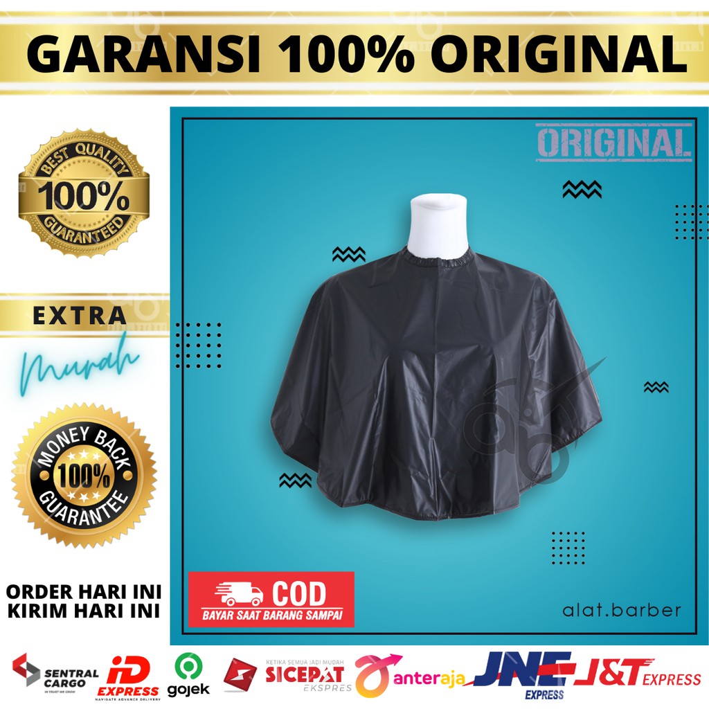 Jual Cape Cat Rambut Kain Kip Cat Rambut Salon Kep Barber Kain Kep Cape