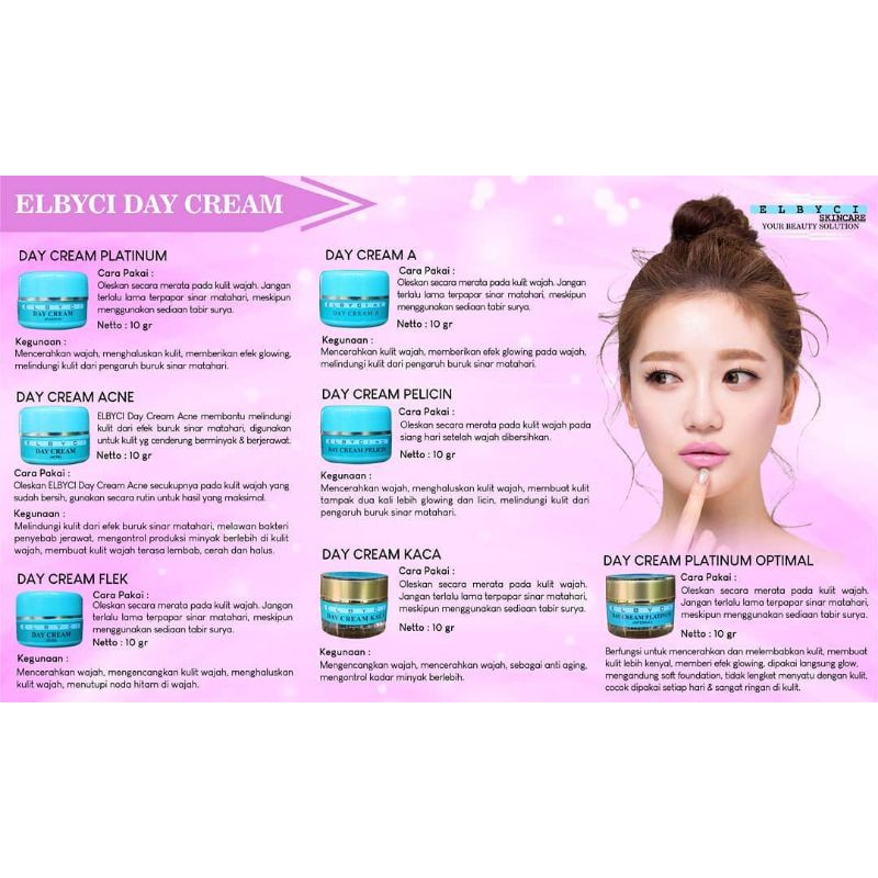 DAY CREAM ELBYCI SKINCARE