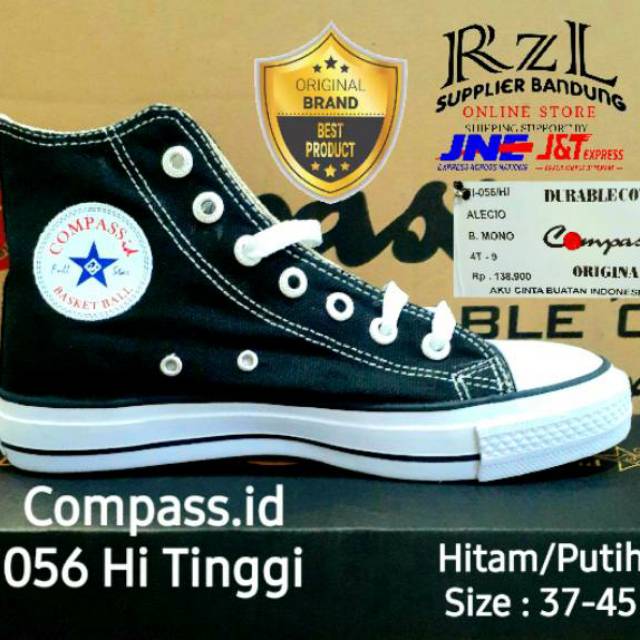  SEPATU  COMPASS  ORIGINAL  SEPATU  COMPASS  ALECIO Hi 