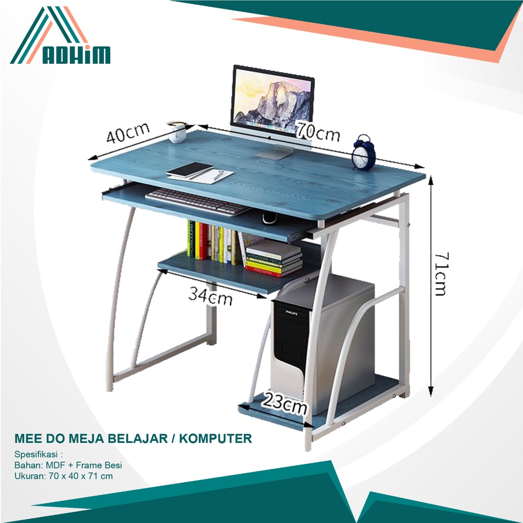 Mee Do Meja Belajar Meja Komputer