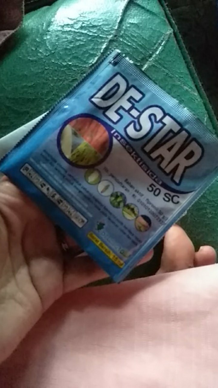 Obat Ulat Penggerek Batang Dan Belalang Lannate 25 Wp Kemasan 15 Gram