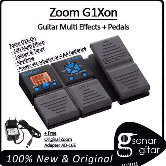 promo Efek gitar zoom G1Xon diskon
