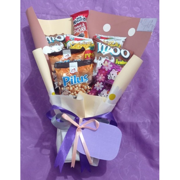 

bouquet snack bouquet wisuda sidang skripsi murah (bisa req isi)