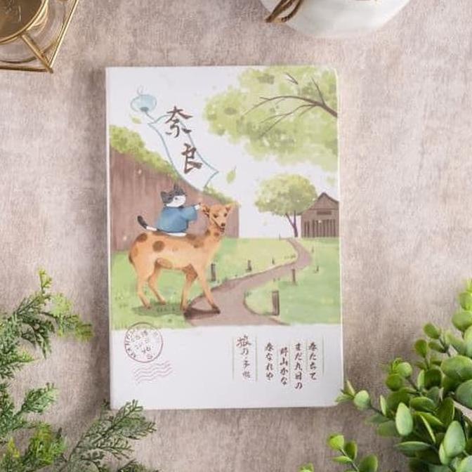 

UCHII A5 KISETSU Notebook Japanese Painting | Buku Catatan Hard Cover - AKI - Autumn Kode 372
