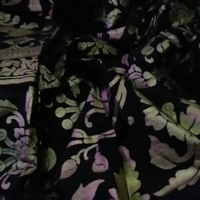 Batik Couple Keluarga Sania Ruffle Ori Ndoro Jowi Dnt Motif Bakung Termurah Di Shopee