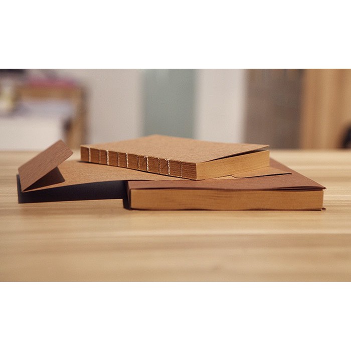 

CREATIVE RETRO KRAFT COVER SKETCHBOOK - BUKU SKETSA DOODLE CORAT-CORET RB9