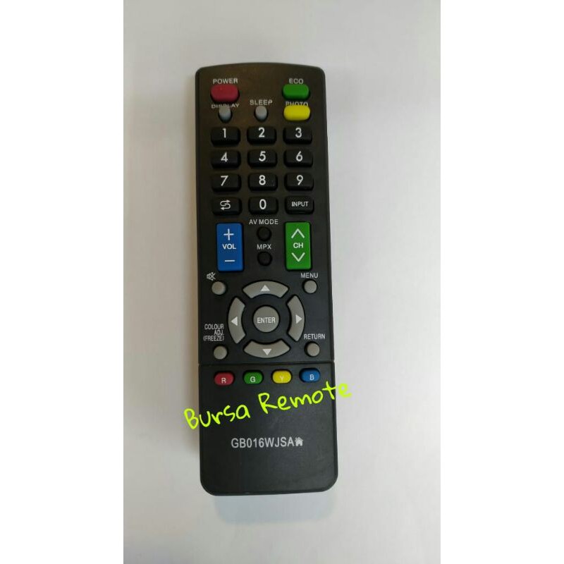 Remot / REMOTE TV SHARP LCD LED  GB016WJSA / ecer dan grosir