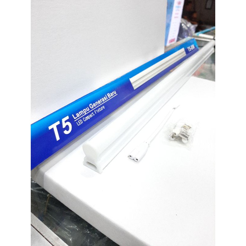 lampu TL LED T5 8w set panjang 60cm