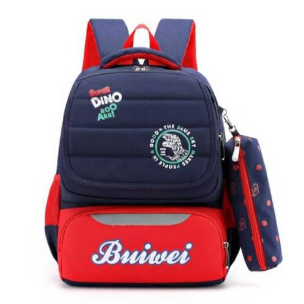 RASTA_BAGS17 / TAS ANAK / TAS ANAK SEKOLAH / TAS ANAK PEREMPUAN /TAS RANSEL ANAK MOTIP SUPER DINO